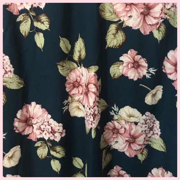 XHILARATION Floral Open Shoulder Dress - Picture 3 of 5